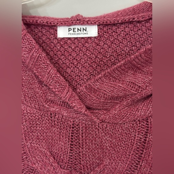 ⭐️Like New⭐️ Penningtons: Women’s Hooded Knit Sweater- Size 2X - Picture 2 of 14
